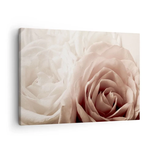 Obraz na plátne - V srdci ruže - 70x50 cm