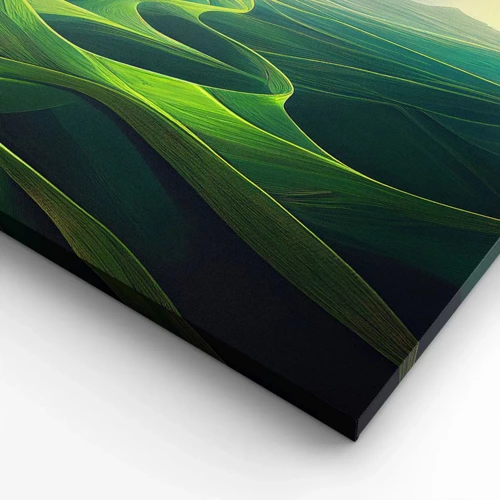 Obraz na plátne - V zelených údoliach - 60x60 cm