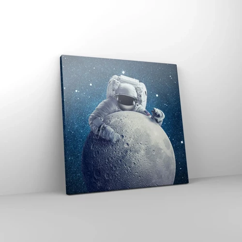 Obraz na plátne - Vesmírny vtipkár - 30x30 cm