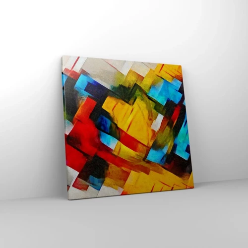 Obraz na plátne - Viacfarebný mix - 40x40 cm