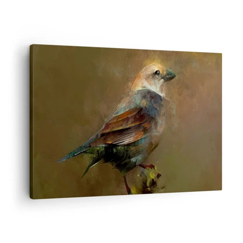 Obraz na plátne - Vrabček, maličký vtáčik - 70x50 cm