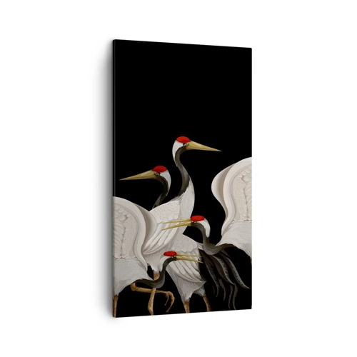 Obraz na plátne - Vtáčie záležitosti - 45x80 cm