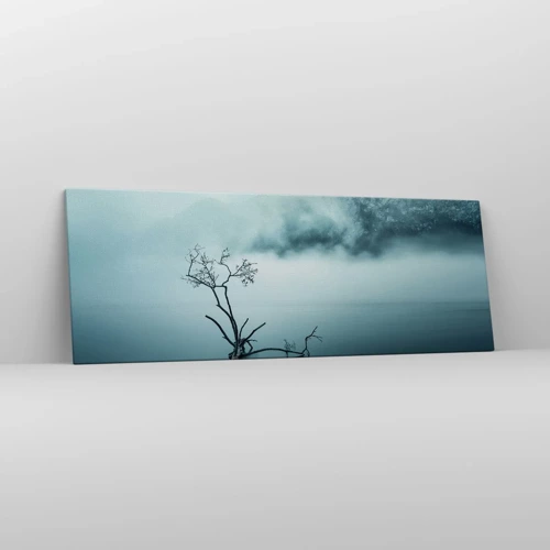 Obraz na plátne - Z vody a hmly - 140x50 cm