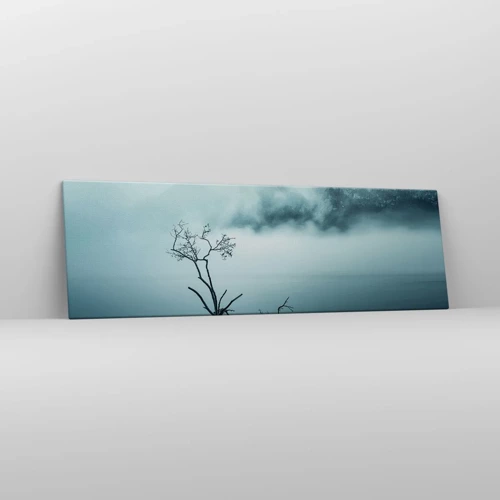 Obraz na plátne - Z vody a hmly - 160x50 cm