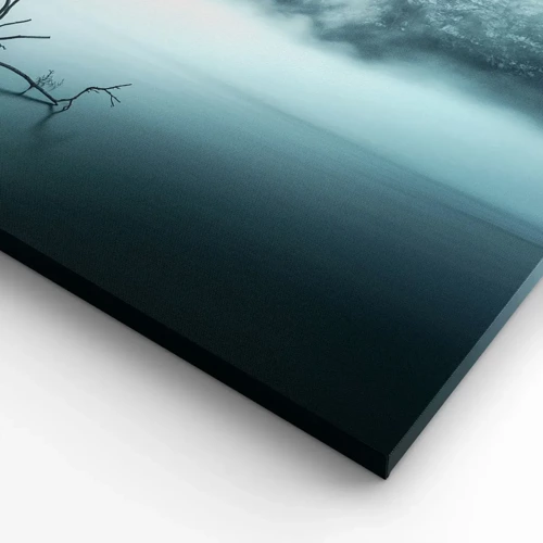 Obraz na plátne - Z vody a hmly - 50x50 cm