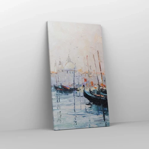 Obraz na plátne - Za vodou, za hmlou - 45x80 cm