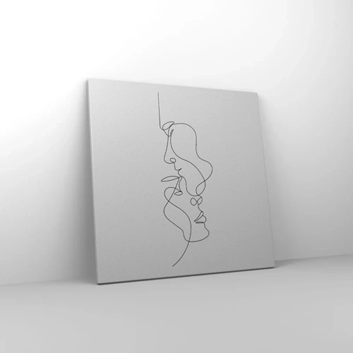 Obraz na plátne - Žiar vášnivých túžob - 60x60 cm