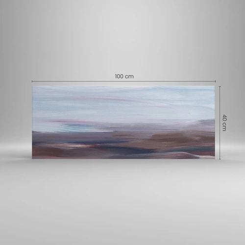 Obraz na plátne - Živly: voda - 100x40 cm