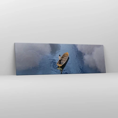 Obraz na plátne - Život – cesta – neistota - 160x50 cm