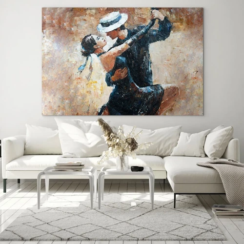Obraz na skle - A la Rudolf Valentino - 70x50 cm