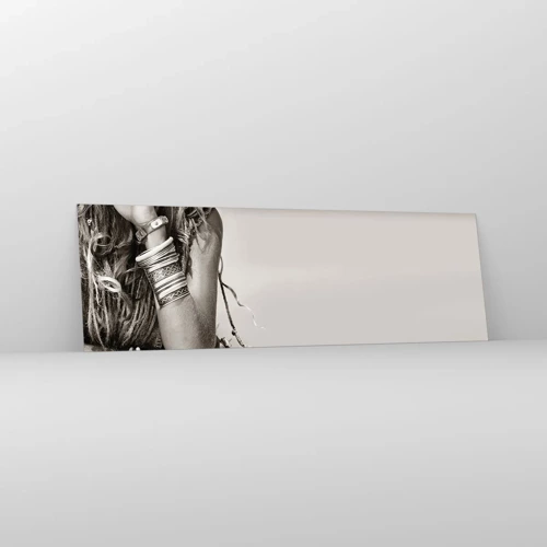 Obraz na skle - Ako dievča - 160x50 cm