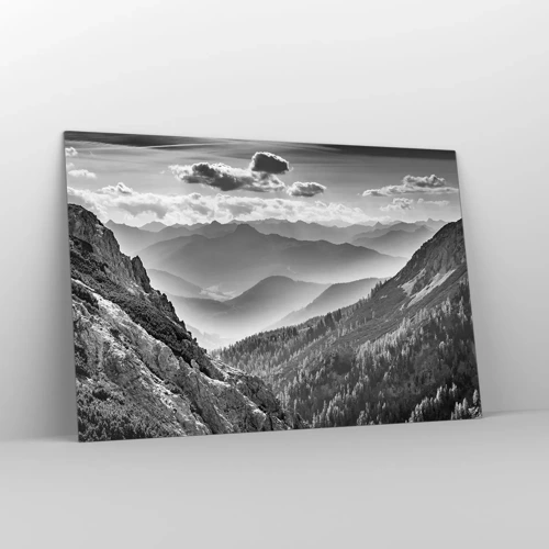 Obraz na skle - Až k horizontu - 120x80 cm