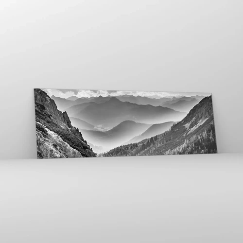 Obraz na skle - Až k horizontu - 90x30 cm
