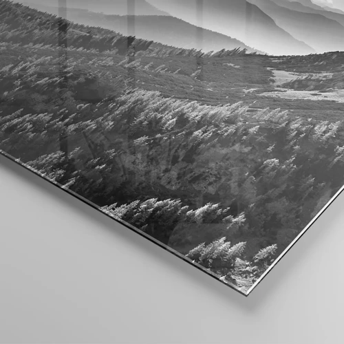 Obraz na skle - Až k horizontu - 90x30 cm