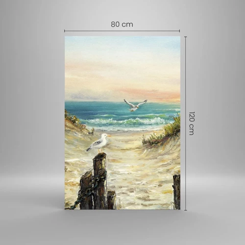Obraz na skle - Bezvetrie a samota - 80x120 cm