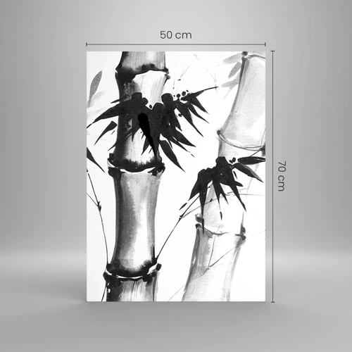Obraz na skle - Blízky záber na orient - 50x70 cm