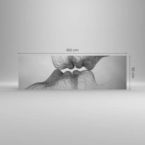 Obraz na skle - Bozk vetra - 160x50 cm
