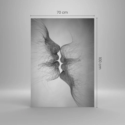 Obraz na skle - Bozk vetra - 70x100 cm