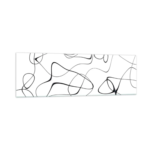 Obraz na skle - Cesty života, zákruty osudu - 160x50 cm