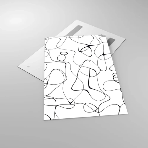 Obraz na skle - Cesty života, zákruty osudu - 80x120 cm