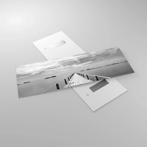 Obraz na skle - Čo tak cesta… - 140x50 cm