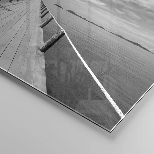 Obraz na skle - Čo tak cesta… - 140x50 cm