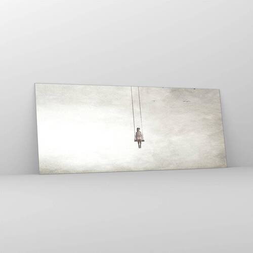 Obraz na skle - Dieťa v nás - 120x50 cm