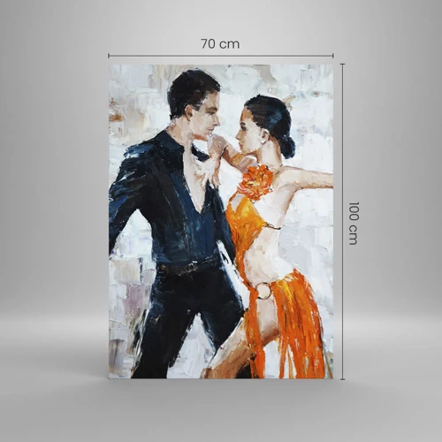 Obraz na skle - Dirty dancing - 70x100 cm