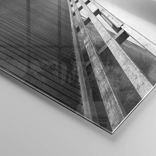 Obraz na skle - Do diaľky… - 100x40 cm