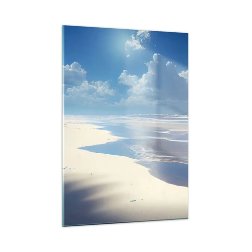 Obraz na skle - Dovolenka v raji - 50x70 cm