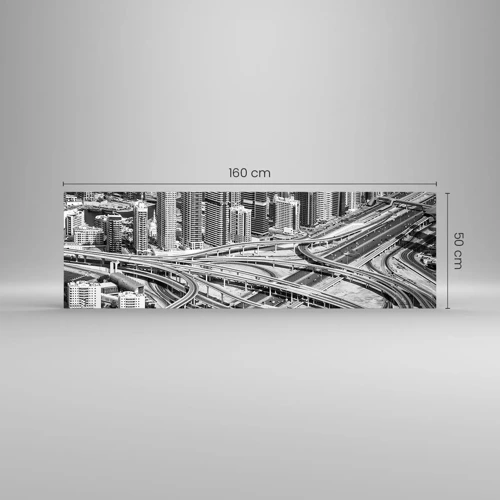 Obraz na skle - Dubaj – neskutočné mesto - 160x50 cm