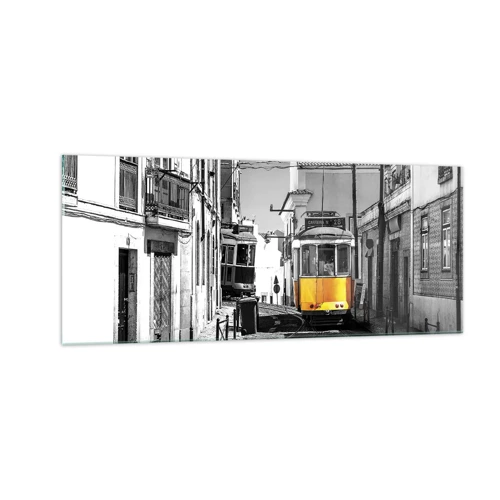 Obraz na skle - Duch Lisabonu - 100x40 cm