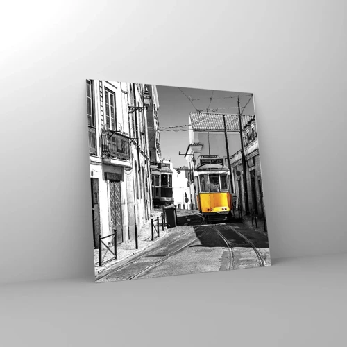 Obraz na skle - Duch Lisabonu - 70x70 cm