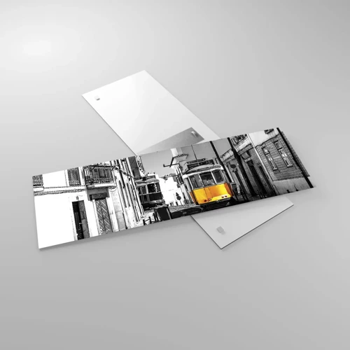 Obraz na skle - Duch Lisabonu - 90x30 cm