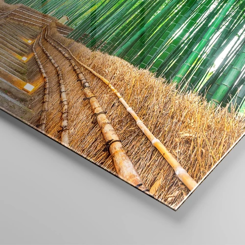 Obraz na skle - Esencia ázijskej prírody - 120x50 cm