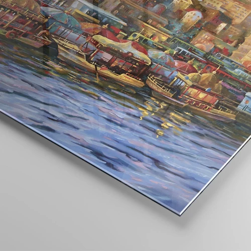 Obraz na skle - Istanbulský príbeh - 50x50 cm
