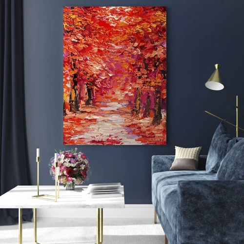 Obraz na skle - Jesenná impresia - 70x100 cm