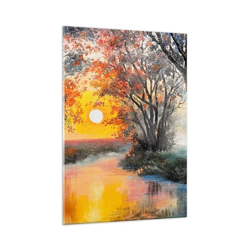 Obraz na skle - Jesenný nádych - 50x70 cm