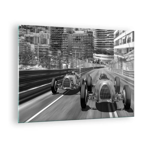 Obraz na skle - Kedysi dávno v Monte Carle - 70x50 cm