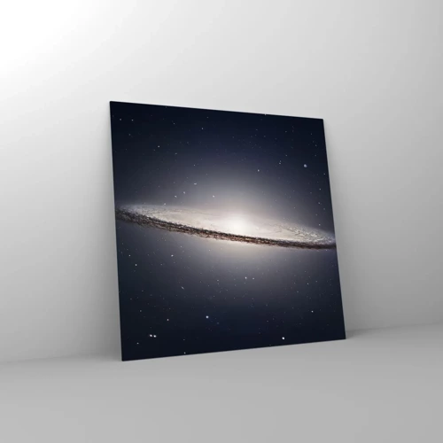 Obraz na skle - Kedysi dávno v jednej preďalekej galaxii… - 60x60 cm