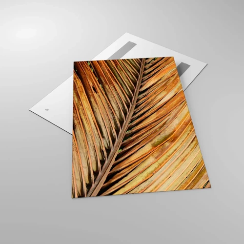 Obraz na skle - Kokosové zlato - 80x120 cm