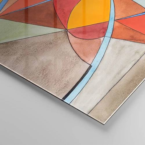 Obraz na skle - Kolotoč, kolotoč snov - 160x50 cm