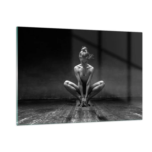 Obraz na skle - Koncentrácia tanečnej energie - 120x80 cm
