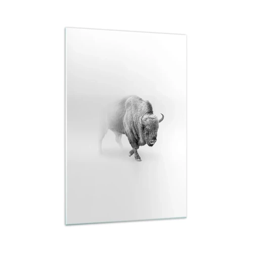 Obraz na skle - Kráľ prérie - 70x100 cm