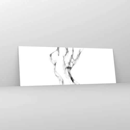 Obraz na skle - Krásna a silná - 140x50 cm