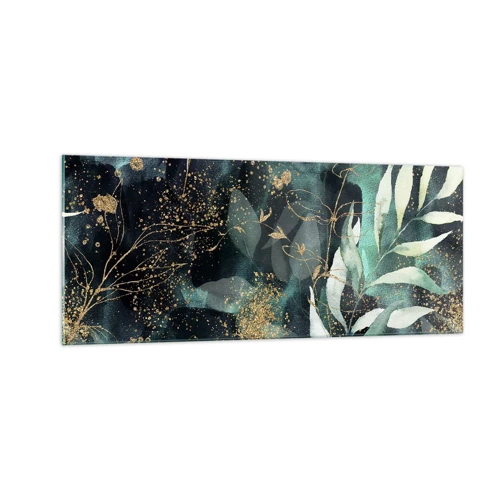 Obraz na skle - Kúzelná záhrada - 100x40 cm