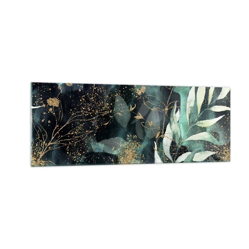Obraz na skle - Kúzelná záhrada - 140x50 cm