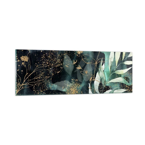 Obraz na skle - Kúzelná záhrada - 90x30 cm