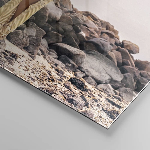 Obraz na skle - Kúzlo kameňov - 50x70 cm