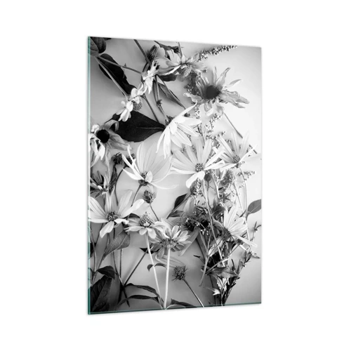 Obraz na skle - Kvety bez kytice - 50x70 cm